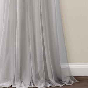 Tulle 
2 Panels Gray 82X98