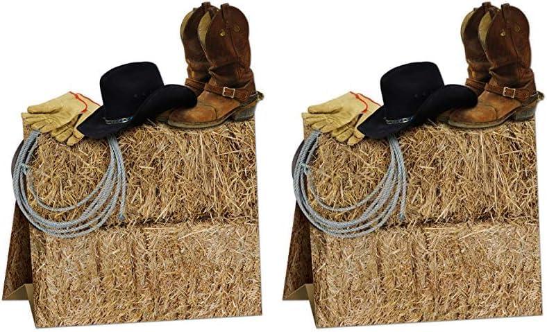 3-D Western Centerpiece Party Accessory (1 Count) (1/Pkg) (Pack of 2)