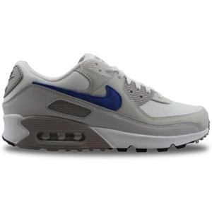 Nike Air Max 90 Men's Shoes (DM0029-110, White/College Grey/Summit White/Racer Blue) Size 11