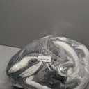 Bedsure GentleSoft Sherpa Fleece Blankets Queen Size for Bed - Thick and Warm Throw for Women and Men, Non-Heated, Soft Fuzzy Plush Queen Blanket for Winter, Grey, 90x90 Inches