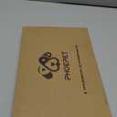 PHOEPET Reflective Dog Harness Large Breed Adjustable No Pull Vest with with Handle 2 Metal Rings 3 Buckles [Easy to Put on & Take Off](L, Orange)