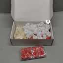 Happy Birthday Decorations, Include Light up Letters, with Tea Lights Candles, Latex Balloons, Aluminum Balloons and Rose Petals, Special Festival, Surprise Gifts Banner for Women and Men