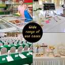 20 Pcs Acrylic Sign Holder 3x5 Inch, Horizontal Clear Sign Holders, L-Shape Acrylic Paper Holder, Plastic Sign Holder Display Stand for Business, Classroom, Office, Retail Store, Restaurant