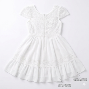 White Dress size 10-11 years