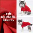 2 Pack Dog Hoodie Warm Hood Dog Sweater Cold Weather Small Dogs Sweatshirt Comfort Pet Clothes for Small Medium Dogs with Pockets Cats Chihuahua Clothes for Male Female Girl Boy Sporty Daily Wear