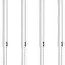 Adjustable Table Legs,Metal Adjustable Height Desk Legs,Adjustable Furniture Legs for Table Computer Desk Dining Table Office Desk(White) (4 pcs 22" -35.5")