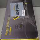 Metal Detector for Adults Professional, Up to 20 Hours of Extended Runtime, Adjustable Retractable Foldable Metal Detector Waterproof High Accuracy Gold Detector, Backlit LCD Display (Black)