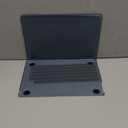 for MacBook Air 13 inch Case with Keyboard Cover, Matte Finish Cover, Fits 2022-2025 M4/M3/M2 Models A3240 A3113 A2681, Color-Matched Transparent Design for MacBook Air 13.6 inch (Midnight Clear)