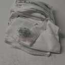 XTMYI White Curtains 90 Inches Long for Living Room 2 Panels Set Hook Tape Back Tab Linen Curtains for Bedroom,50x90 in Length