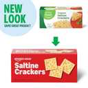 Amazon Saver, Saltine Crackers, 16 Oz (Previously Amazon Fresh, Packaging May Vary) (EXP 05/21/26)