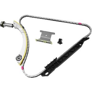 2.4 Ecotec Timing Chain Kit W/Tensioner 94201S Compatible with 2010-2017 Chevy Equinox Malibu, GMC Terrain, Buick Verano Regal Lacrosse, Saturn Aura/Vue,2.4L 2.0L 2.2#12680750 kit cadena de tiempo