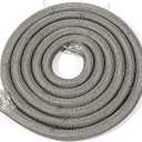 Upgraded 318053120 Range Oven Door Seal Gasket (18 Mounting Clips) Compatible with Frigidaire Kenmore Crosley etc Ovens, Replaceable 1057209 AP3769357 PS978383 EAP978383