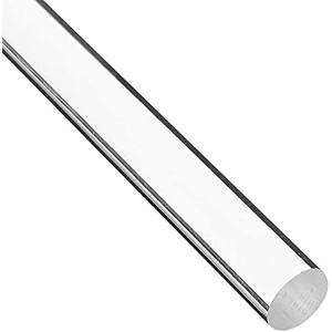 Acrylic Lucite Dowel - 7/8”W x 24”L - for DIY Projects, Crafts & More - Durable & Sturdy Material - 22mm x 610mm - One Rod - Clear