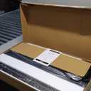 WALI Floor TV Stand with Power Outlet, Tall TV Stand Mount for 32-75 inch TV up to 110 lbs, Swivel and Height Adjustable TV Stands with Wood Base for Bedroom, Office(TVDVD-7P), Black