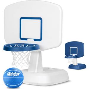 GoSports Splash Hoop Classic Swimming Pool Basketball Game - White