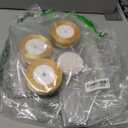 COTOPHER 5x5x5 Inches Gift Boxes 35 Pcs PET Material Cupcake Boxes Plastic Gift Boxes with Lids, Party Favor Boxes for Wedding Favors Baby Shower