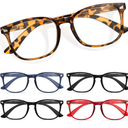 CCVOO Reading Glasses for Women/Men, Eyeglasses, Blue Light Readers for Women/Men, Computer Eye Glasses, Cheaters 1.25