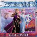 Ravensburger Disney Frozen 2 - Strong Sisters | 100-Piece Glitter Jigsaw Puzzle for Kids | Unique, Pieces | Development-Boosting Toy | Ideal Gift for All Ages