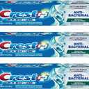 Crest Premium Plus Anti-Bacterial Toothpaste, Smooth Peppermint Flavor 7.0 oz (Pack of 3)