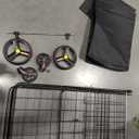 Shopping Cart w/Waterproof Basket Liner & 360° Swivel Wheels | Foldable Collapsible & Lightweight | Perfect for Groceries Laundry Utility Cart - Black