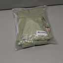 Womens Workout Sets 3 Piece Seamless Shorts Crop Top Long Sleeve Jacket Gym Yoga Outfit Sports Bra Set Running Clothes (Medium, Green)