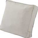 Classic Accessories Montlake FadeSafe FadeSafe Patio Lounge Chair/Loveseat Back Cushion, 23 x 20 x 4 Inch, 1 Count (Pack of 1), Heather Grey