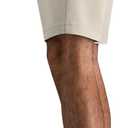 Haggar Mens Sport Travel Performance Short -  9 Inch Inseam (Beige, 34 Regular)