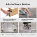 46"x60" Office Chair Mat for Hardwood Floor,Large Computer Chair Mat for Hard Floor, Large Anti-Slip Hard Floor Protector Rolling Desk Mat,PVC Office Floor Mat for Work,Home