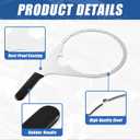 1 Pcs 6" Collar/Vent Cap Fuel Filter Wrench Compatible with Davco 380134 382, Detroit Trucks, Cummins Paccar Diesel Engines, Fuel Filter Removal Tool, Black