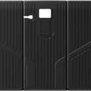 3W Tesla Model Y Rear Seat Back Mats 2020-2025(Not for Juniper), Seatback Protector All-Weather TPE Floor Liners, Accseeories 5-Seater