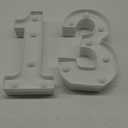 13th Birthday Decorations for Girls Boys,13th Birthday Party Decorations for Centerpieces Table,Light Up Numbers 13 Sign for Party Backdrop Wall Decor for 13 Wedding Anniversary Decoration