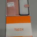 TUCCH Case for iPhone 13 5G 6.1-inch, Flip Wallet PU Leather Magnetic Protective Cover with [RFID Blocking] [Card Slot] Stand [Shockproof TPU Interior Case] Compatible with iPhone 13 2021, Rose Gold