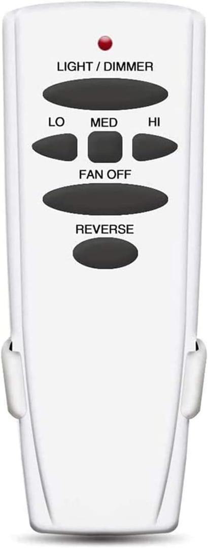 Ceiling Fan Remote Control with Reverse, Remote Control with Dimmer Replacement for Hampton Bay, Hunter, Compatible UC7078T CHQ8BT7078T CHQ7078T UC7848T L3HMAY97FANHD RR7078TR L3H2003FANHD Fan-HD HD6