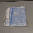 Hello Winter Tuxedo Cat Kitchen Dish Towels Set of 2, Snowflake Drying Hand Towel Baking Cooking Cloth Pet Owner Lover Gift, Blue Buffalo Plaid Christmas Bathroom Home Decoration 18'' x 26''