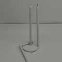 Toilet Paper Holder Stand,Toilet Paper Holder Free Standing,White Toilet Stand Holder for 4 Rolls,Toilet Paper Storage by Bathth