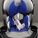 Safety 1st Grow and Go All-in-One Slim Convertible Car Seat, Rear Facing, 5-40 lbs, Forward Facing (30–65 lbs), High Back Booster Seat 40-100 pounds, Carbon Ink