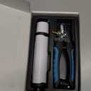 VIWIK Dog Nail Trimmers with Light, Cat Dog Nail Clippers, Dog Nail Grinder Quiet for Large Medium Small Dogs Paw & Cats Claw, Electric 2-Speed Pet Toenail Grooming Supplies, Gifts for Dog Lovers. (White+Blue)