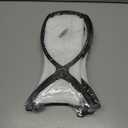 4 x 2 Pack Wig Stand with 2 Pcs Wig Dust Bags, Wig Holder Hat Display with Wig Bag for Women Multiple Wigs - Wig Party Kit for Salon Home Travel Use (White)