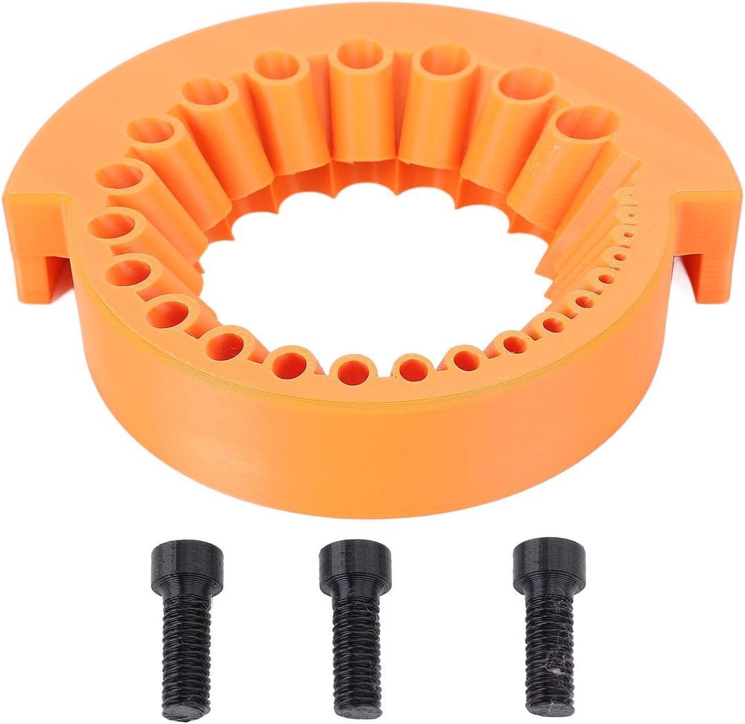 Drill Bit Sharpener Portable Power Drill Bit Grinding Attachment, Sturdy ABS Large Blade Angle Grinder for 2 to 13mm Drill Bits 125mm Grinder, Giant Blade Angle Grinder for Grinder