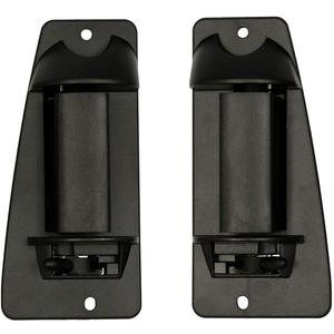 Extended Cab Door Handle Rear Left Driver and Right Passgenger for GMC Sierra 1500 2500 3500 Chevrolet Silverado 1999 2000 2001 2002 2003 2004 2005 2006 2007 Replaces 15758171 15758172,Textured Black