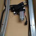 BOXI 741-824 Front Passenger Side Power Window Regulator with Motor Fit for Chrysler Town & Country Voyager for Dodge Grand Caravan/Silvery 4717766AB