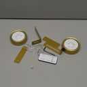 2 Pack Gold Battery Operated Picture Light, Wireless Picture Lights for Wall with Remote Dimmable Timer, Lighting Modes Pictures Frame Lights for Artworking, Magnetic Painting Light Wall Decor