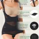 Shapewear Bodysuit for Women Tummy Control Butt Lifter Trainer Postpartum Stomach Body Shaper Slimming Girdles, Medium