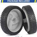 GICOOL 583719501 194231X460 Front Drive Wheels, 8 Inch Wheels Fit for Craftsman Husqvarna & HU Self Propelled Lawn Mower, Pack of 2