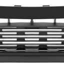 ALMULOO Front Bumper Lower Grille Compatible with 2019-2021 Kia Forte w/Daytime Running Lamp Holes Painted Black Grille Replacement for 86530M7020 KI1015113