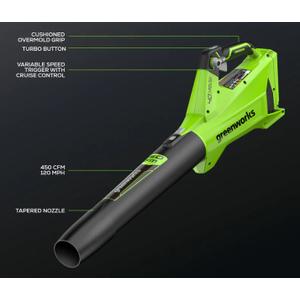 Greenworks 40V 450 CFM Blower Kit 2.5 A