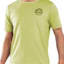 NORTHYARD Mens Swim Shirt Rash Guard UPF 50+ Quick Dry Short Sleeve Fishing Shirts Sun Protection Shirt Beach Water Swimming