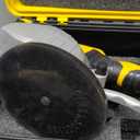 Tile Vibration Leveling Machine for Dewalt 20V Battery, Cordless Tile Vibration Machine Installation Tool 150W Tiler Vibrator Tool with 8 Speed, Suction Cup, Digital Display for Floor Tile(Tool Only) (Yellow- Dewlt)