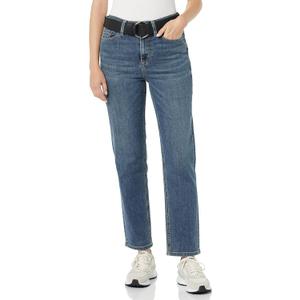 Amazon Essentials Women's High-Rise Straight Jeans - Discontinued Colors (2)