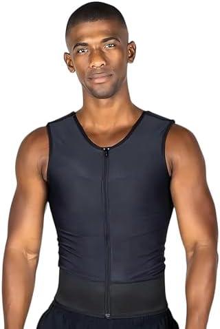 ContourMD Men’s Compression Vest – Post-Surgery Garment for Liposuction Recovery, Chest Binder, Men’s Shapewear Tank Top, Stomach Compression Shirt, Belly Slimmer, Body Shaper for Men – Black – XL ContourMD Men’s Compression Vest – Post-Surgery Garment for Liposuction Recovery, Chest Binder, Men’s Shapewear Tank Top, Stomach Compression Shirt, Belly Slimmer, Body Shaper for Men – Black – XL